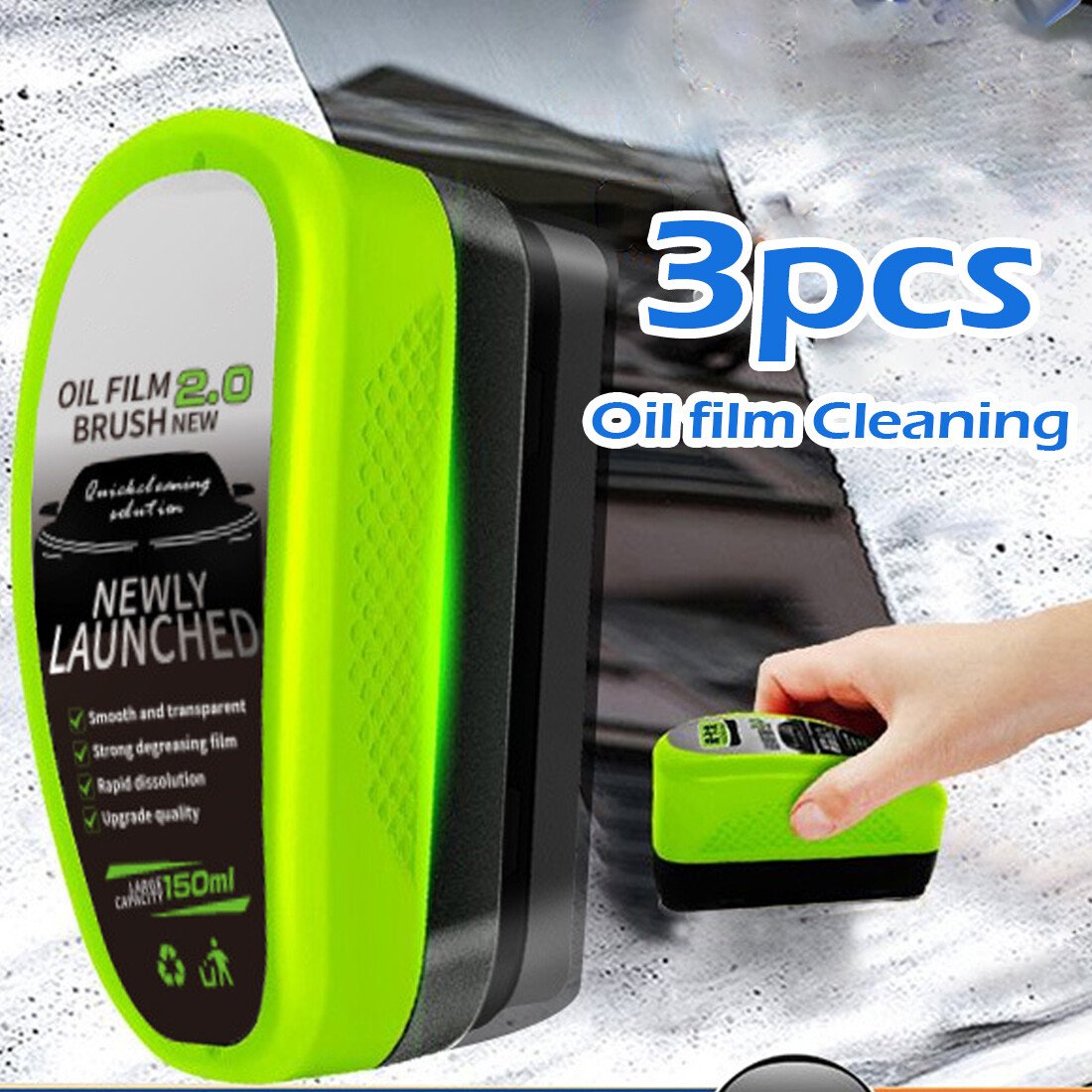 3-Piece Glass Cleaning Kit