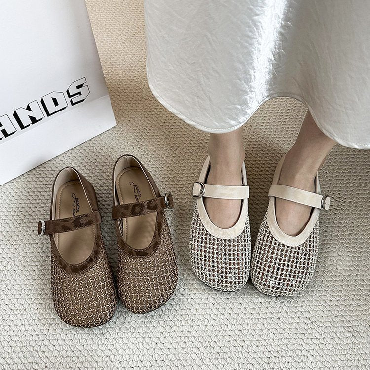 Breathable Summer Flats for Women