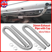 24mm Diesel Air Heater Exhaust Pipe with Stainless Steel End Cap