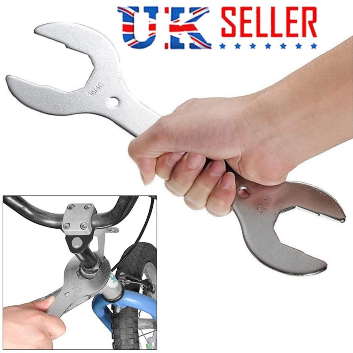 Thin Wrench for Bike Hubs