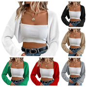 Long-Sleeved Women's Cardigan Shawl for Ladies