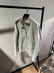 Soft Shell Windbreaker Jacket with Fleece Lining for Men