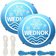 Winter Pool Air Cushion Set - 2 Round Inflatable Pool Mats