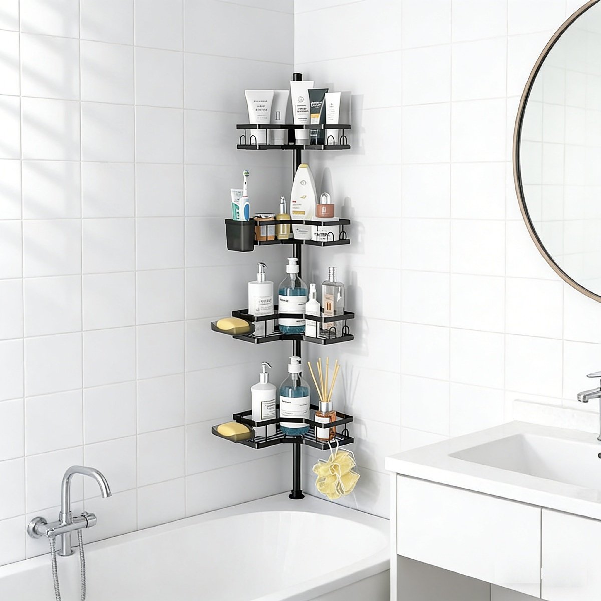 4-Layer Shower Shelf