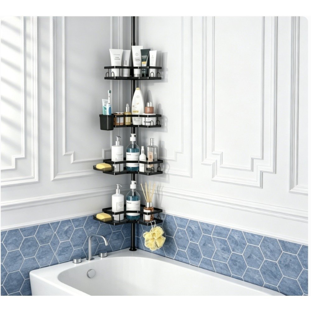 4-Tier Shower Shelf