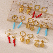 Luxury Oil Drop Earrings