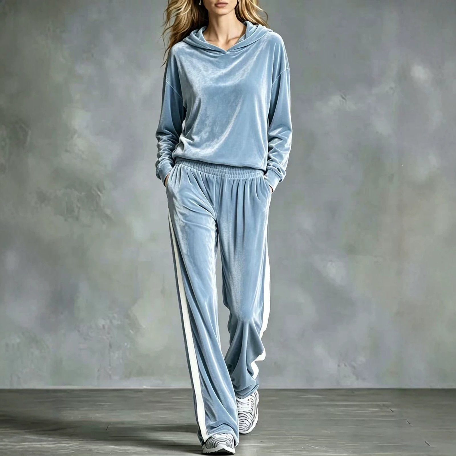 Cozy Velvet Lounge Set for Women