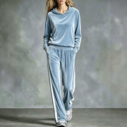 Cozy Velvet Lounge Set for Women