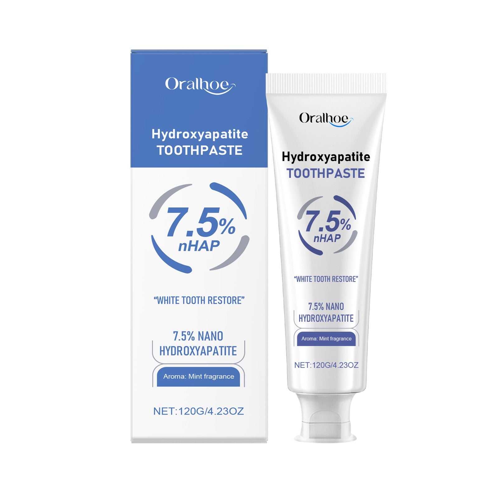 Whiten Teeth & Prevent Decay Mint Toothpaste 120g