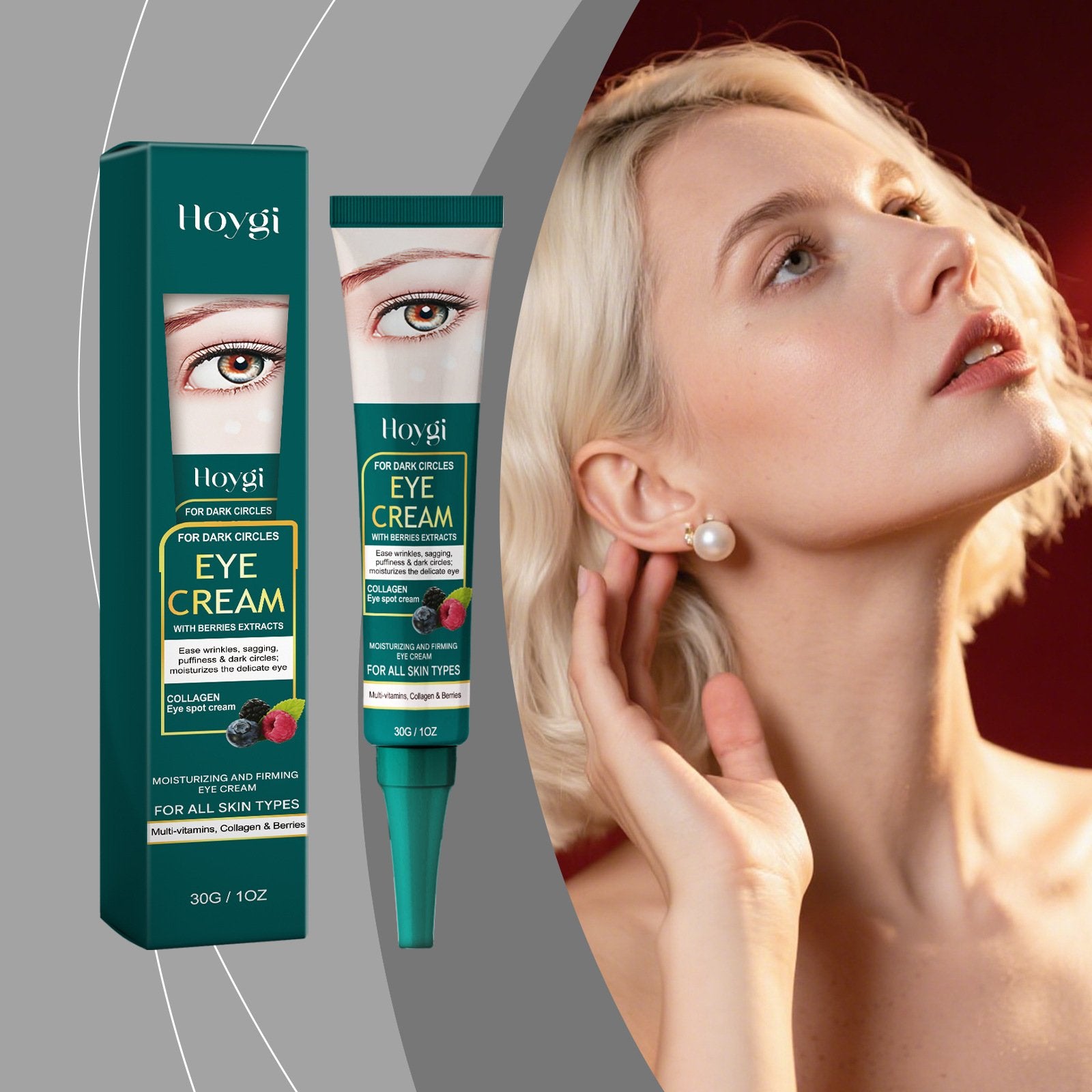 Multi-Peptide Elastic Eye Cream for Delicate Skin