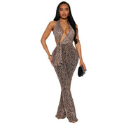 Sexy Leopard Jumpsuit