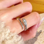 Auspicious Spirit Serpent Ring For Women