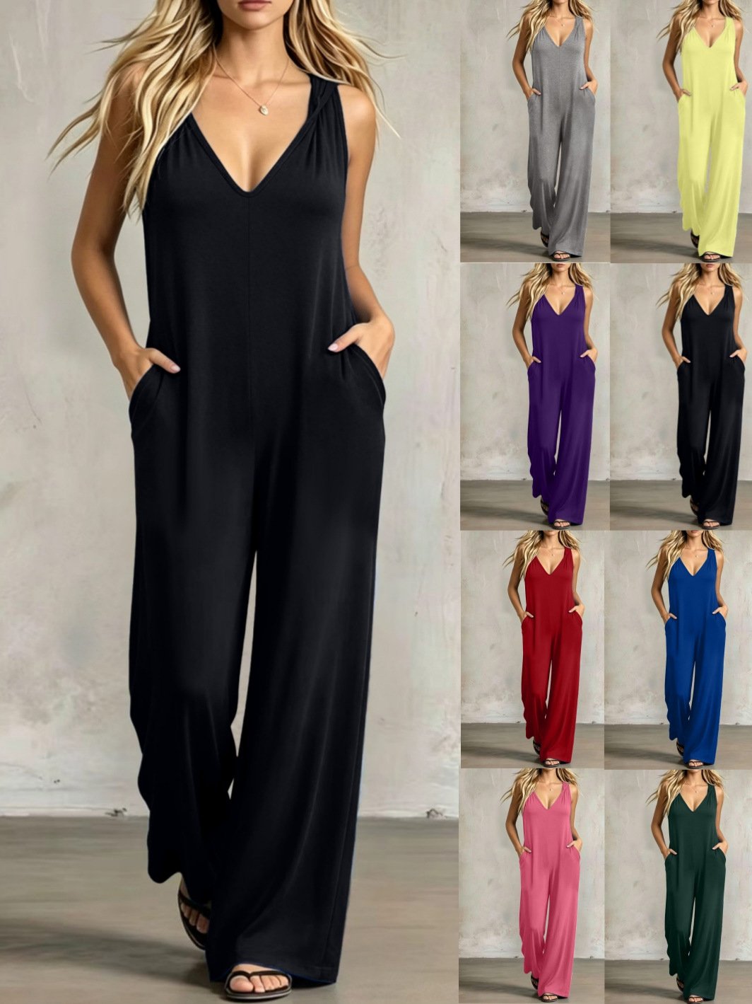 Sleeveless Jumpsuit