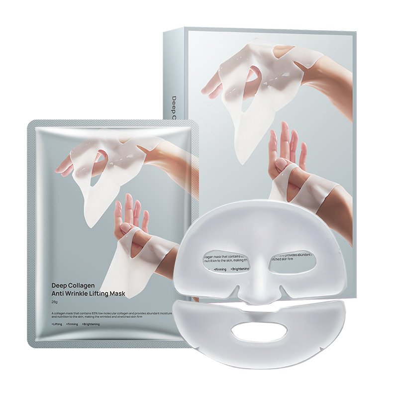 Deep Hydrating Facial Mask Set - 5 Pieces, Collagen & Hyaluronic Acid
