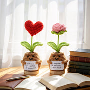 Romantic Crochet Flower Decor