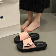 French Style Flat Heel Slippers for Women
