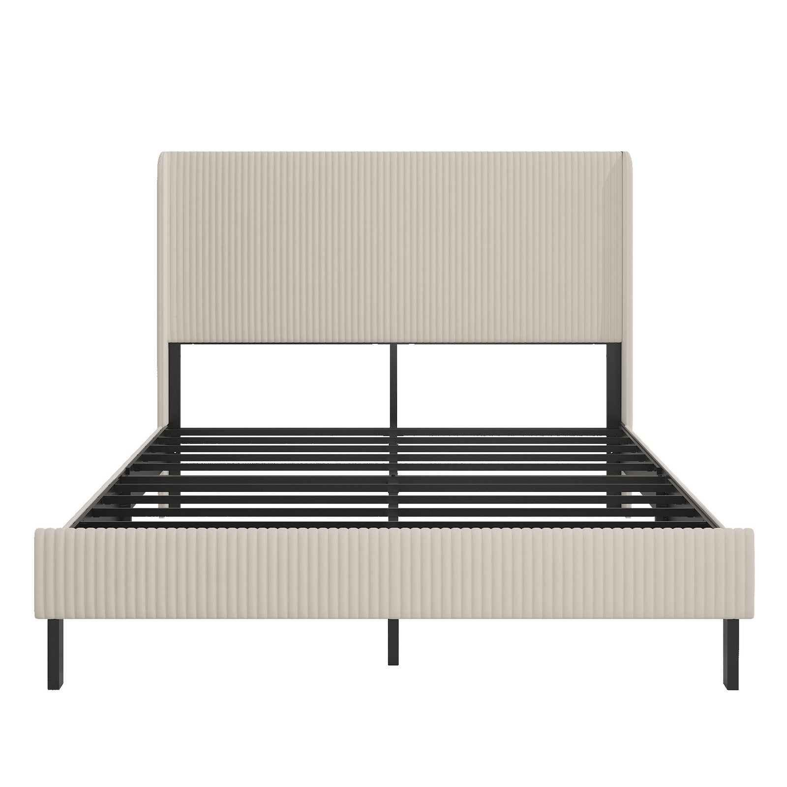 Queen Bed Frame w/ USB Charging