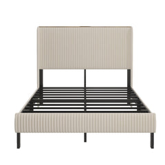 Metal Bed Frame w/ USB Charging