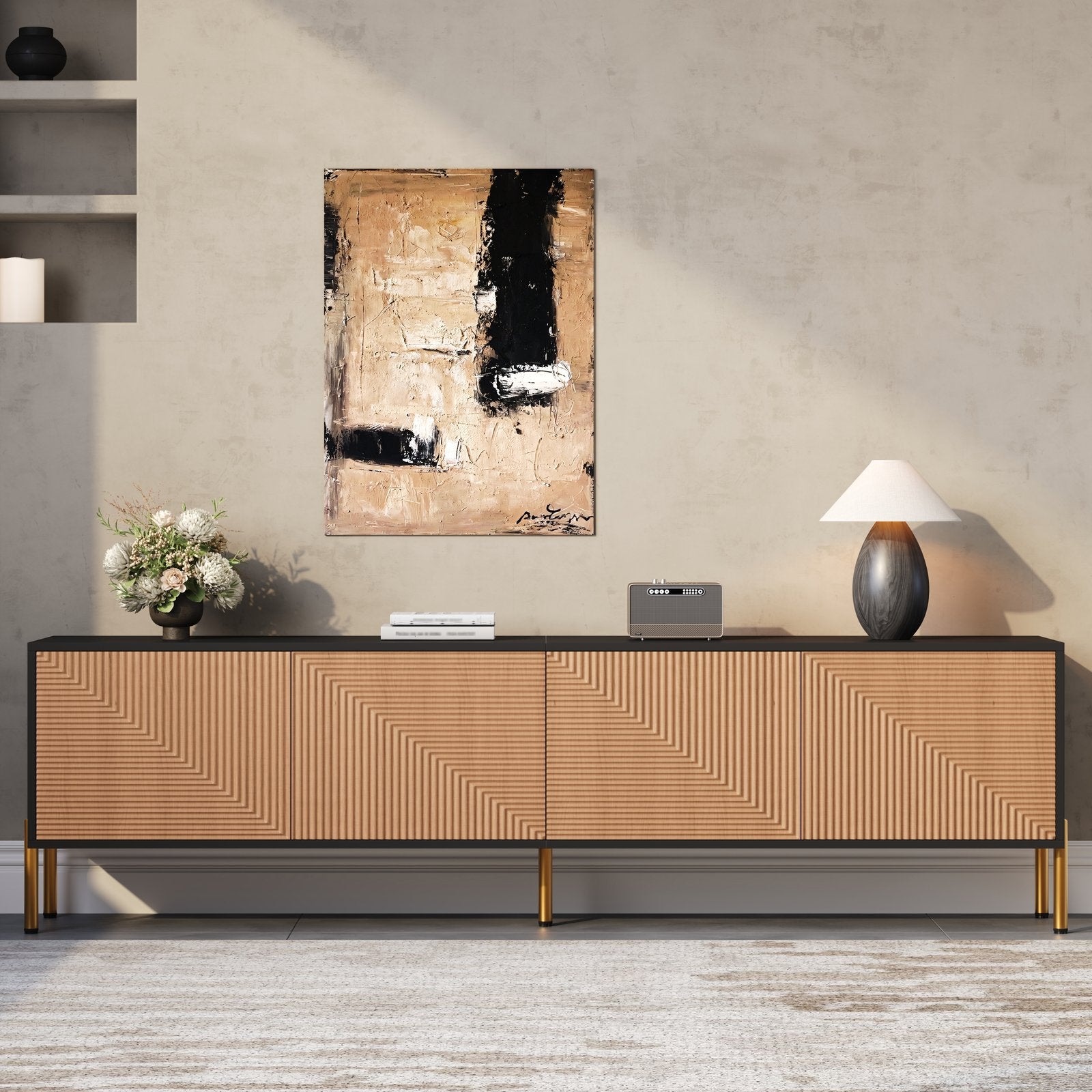 Modern Low TV Stand