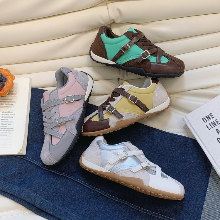 Comfy Color Block Flats