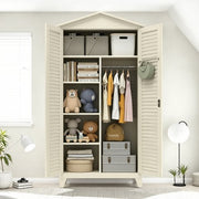 79.1'' Tall Metal Storage Cabinet for Garage, Warehouse, or Office