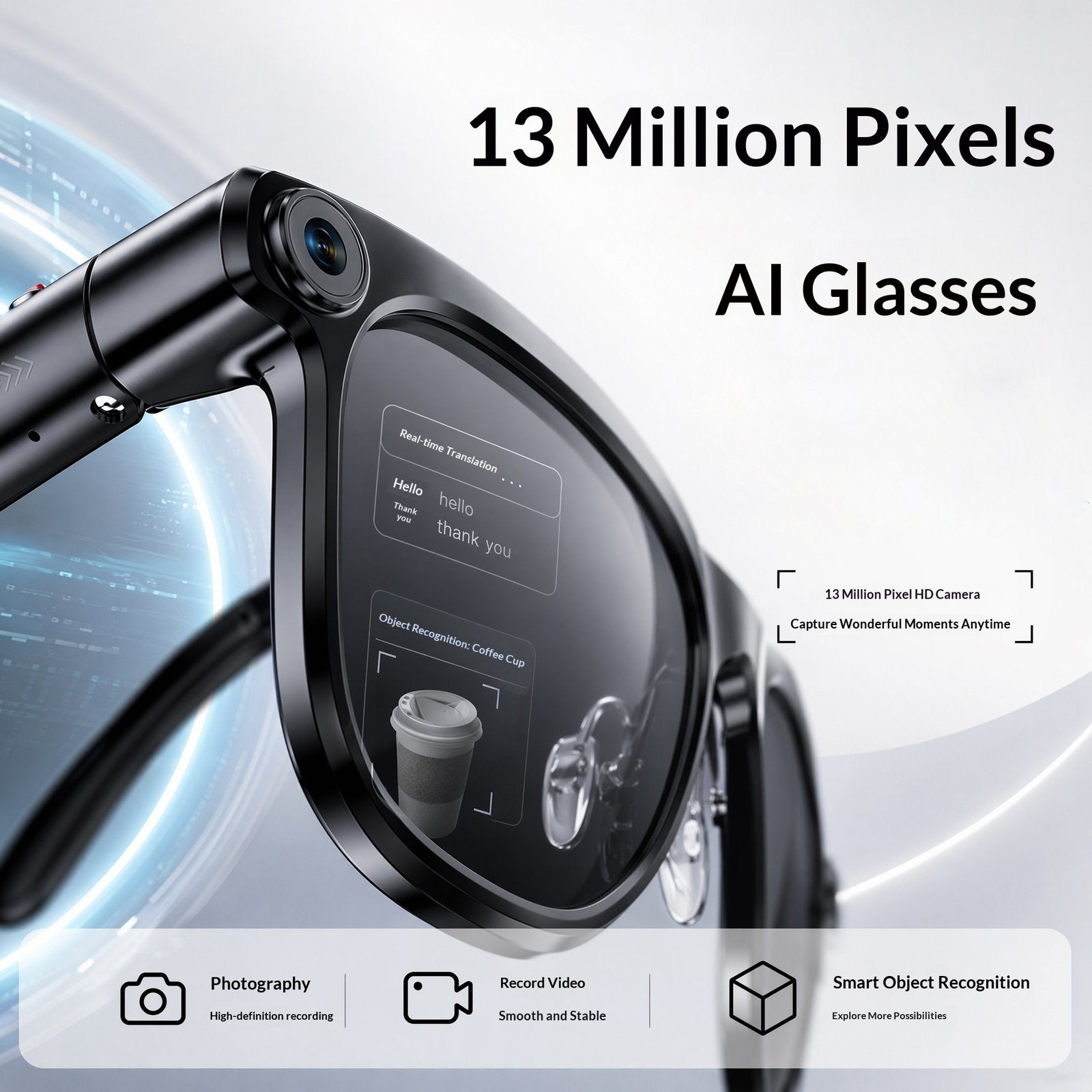 Smart Glasses, Capture Life