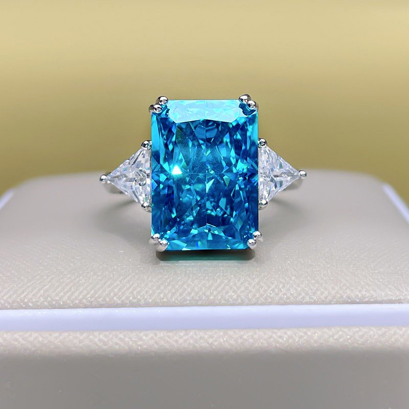 Make a Statement with 3-Stone CZ Ring