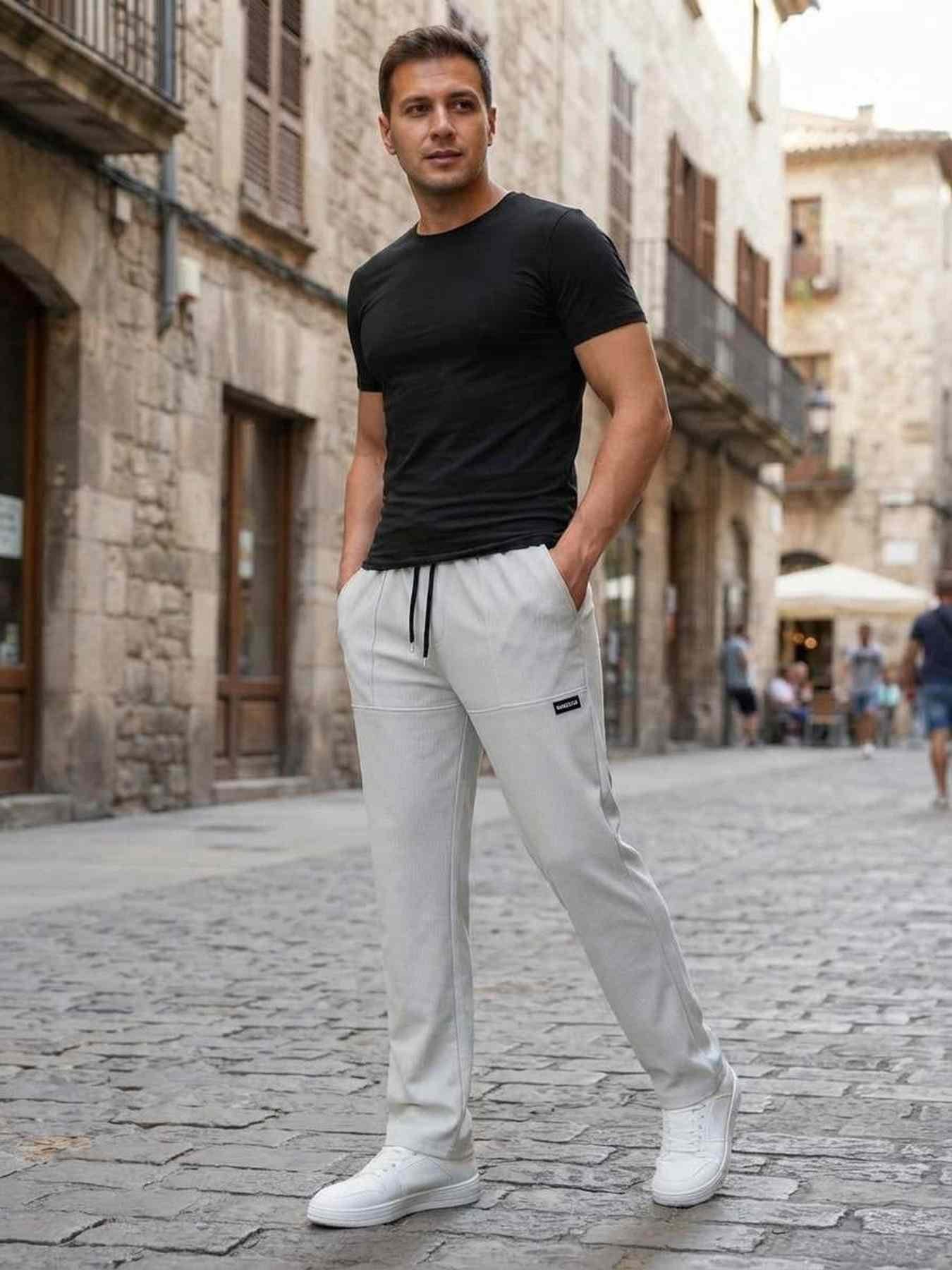 Stretchy Casual Pants