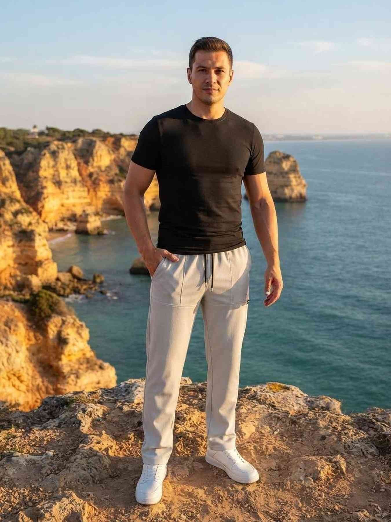 Stretchy Casual Pants