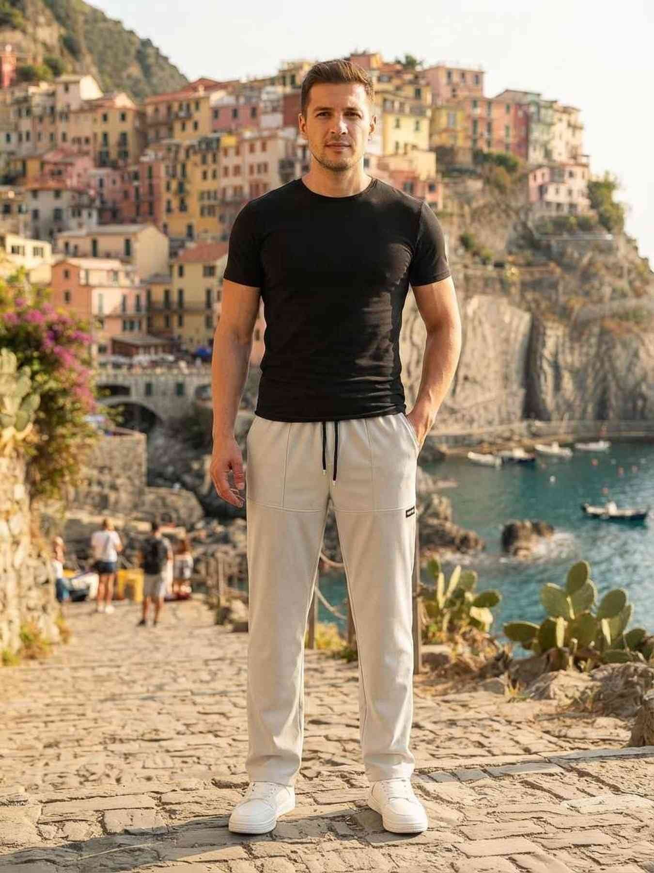 Stretchy Casual Pants