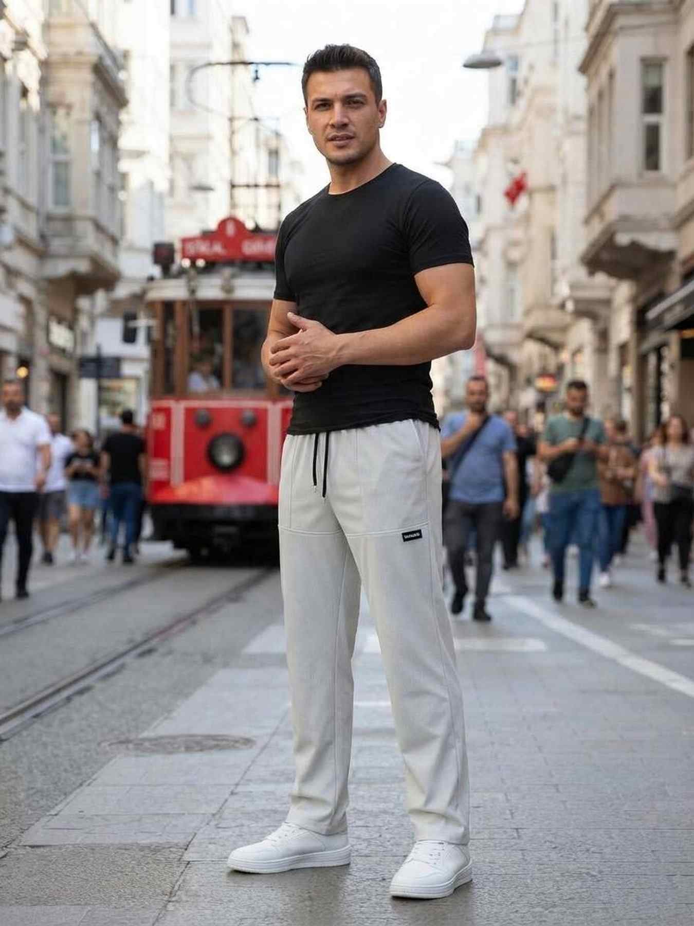 Men's Anti-Wrinkle Stretch Pants