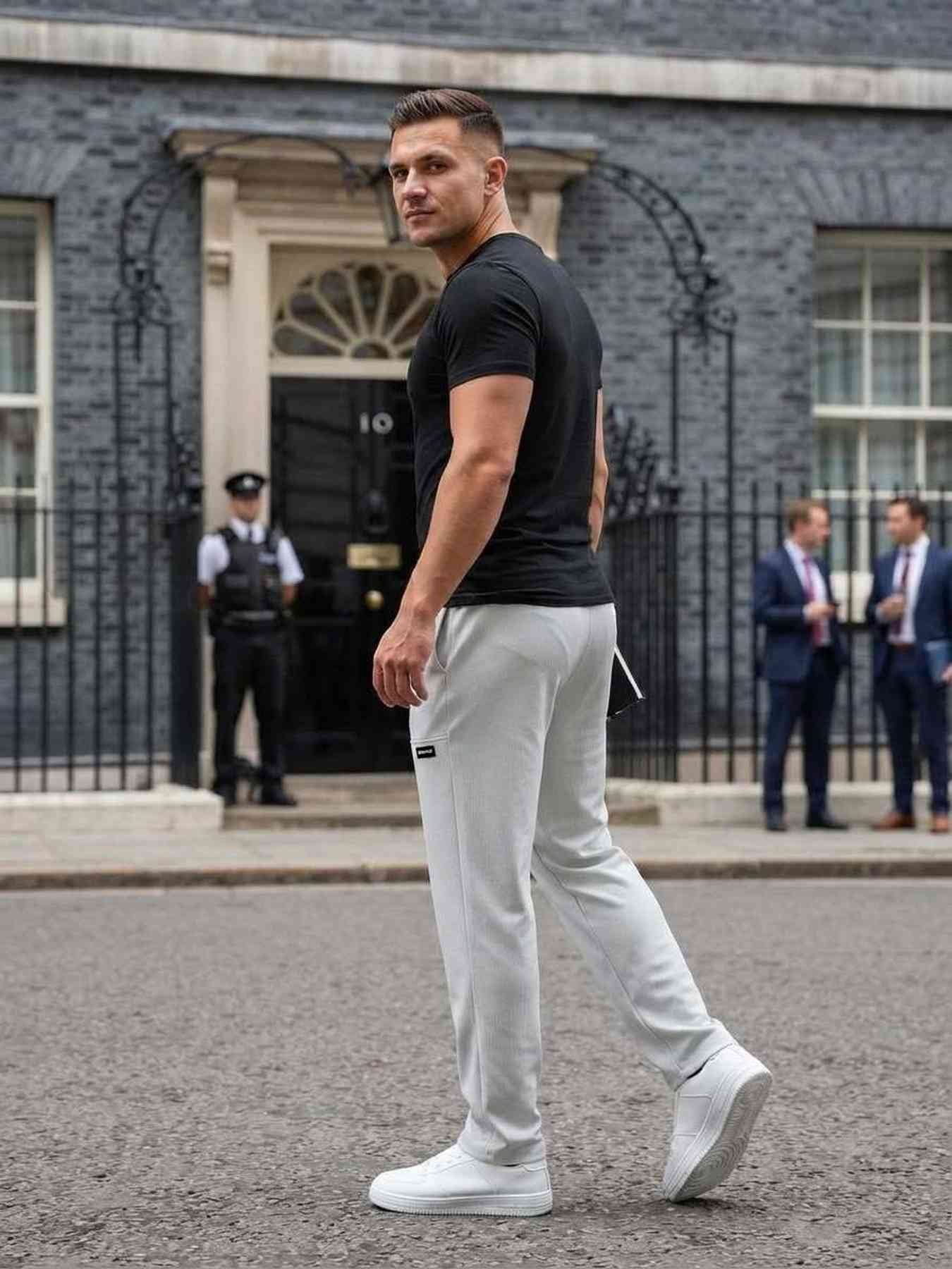 Stretchy Casual Pants