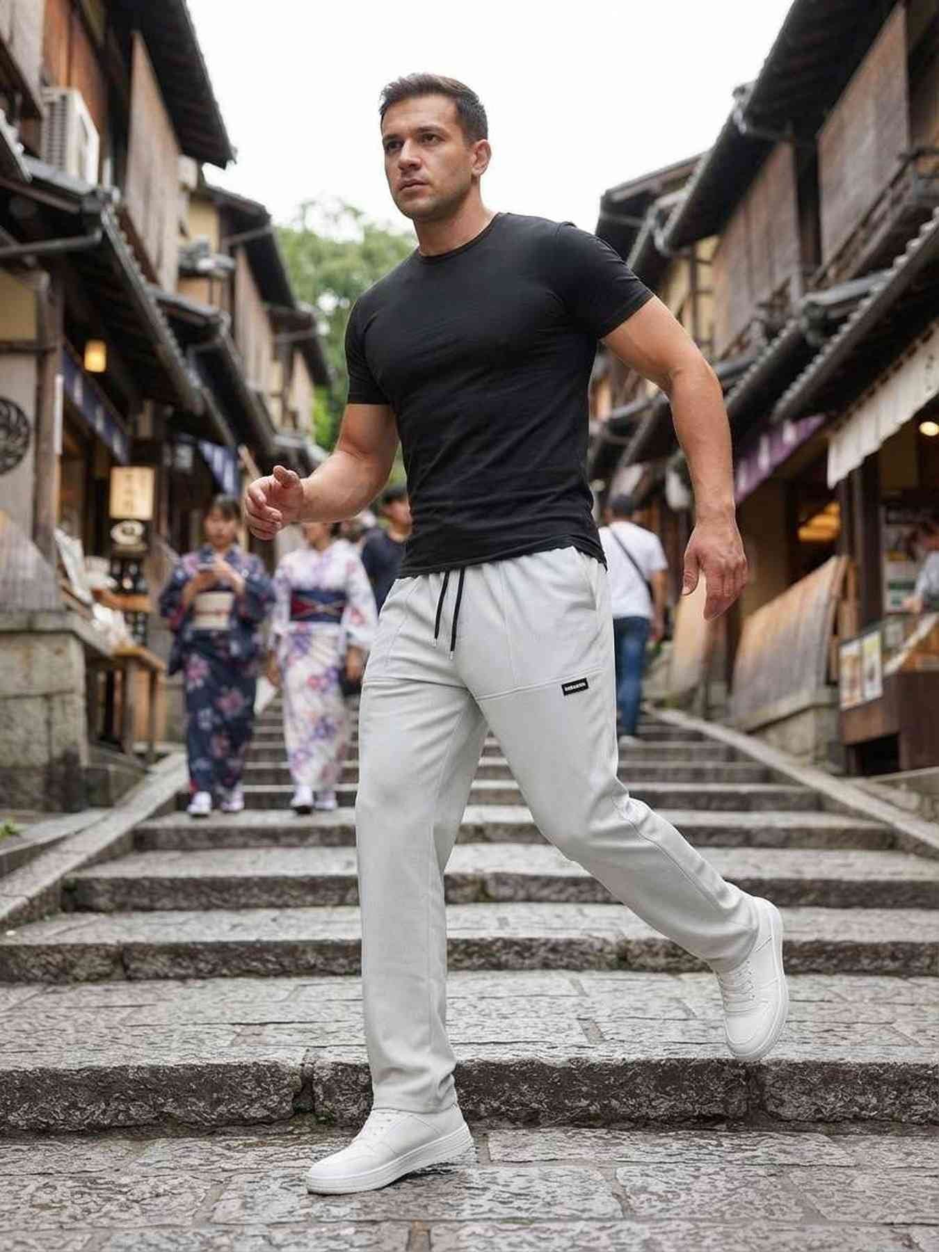 Stretchy Casual Pants