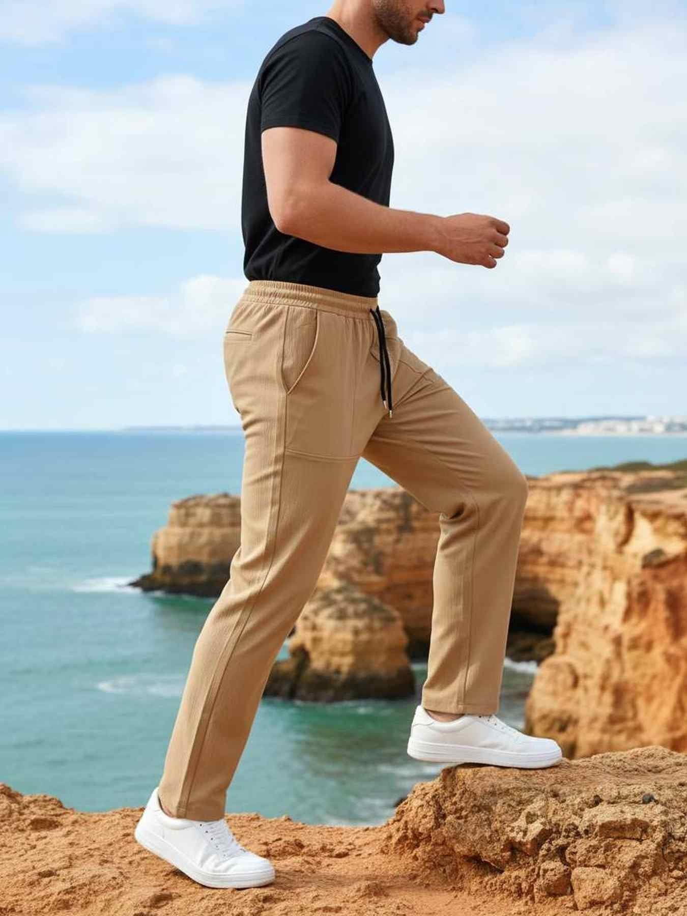 Stretchy Casual Pants