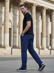 Men's Anti-Wrinkle Casual Pants - Stretchy & Comfortable Fit