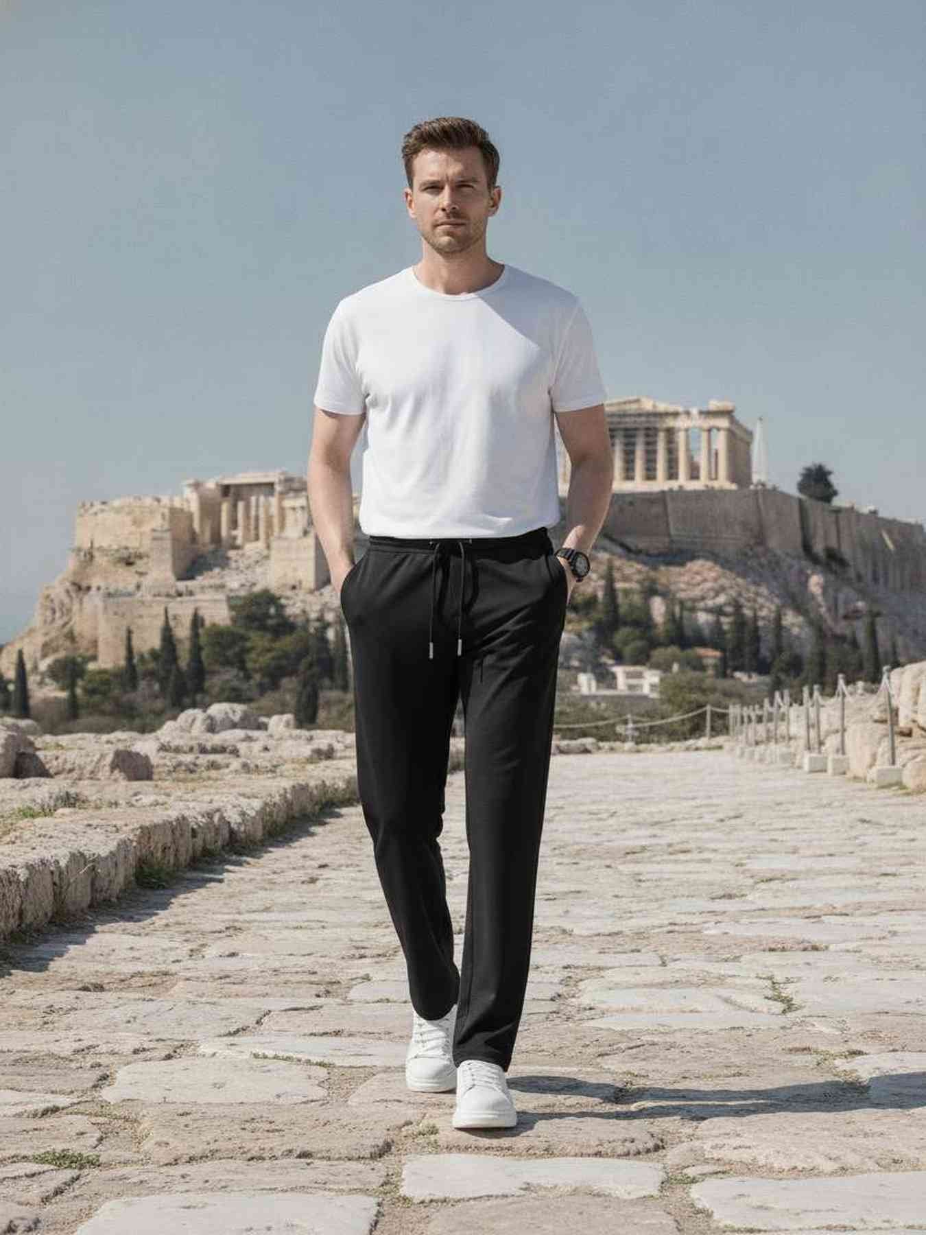 Stretchy Casual Pants