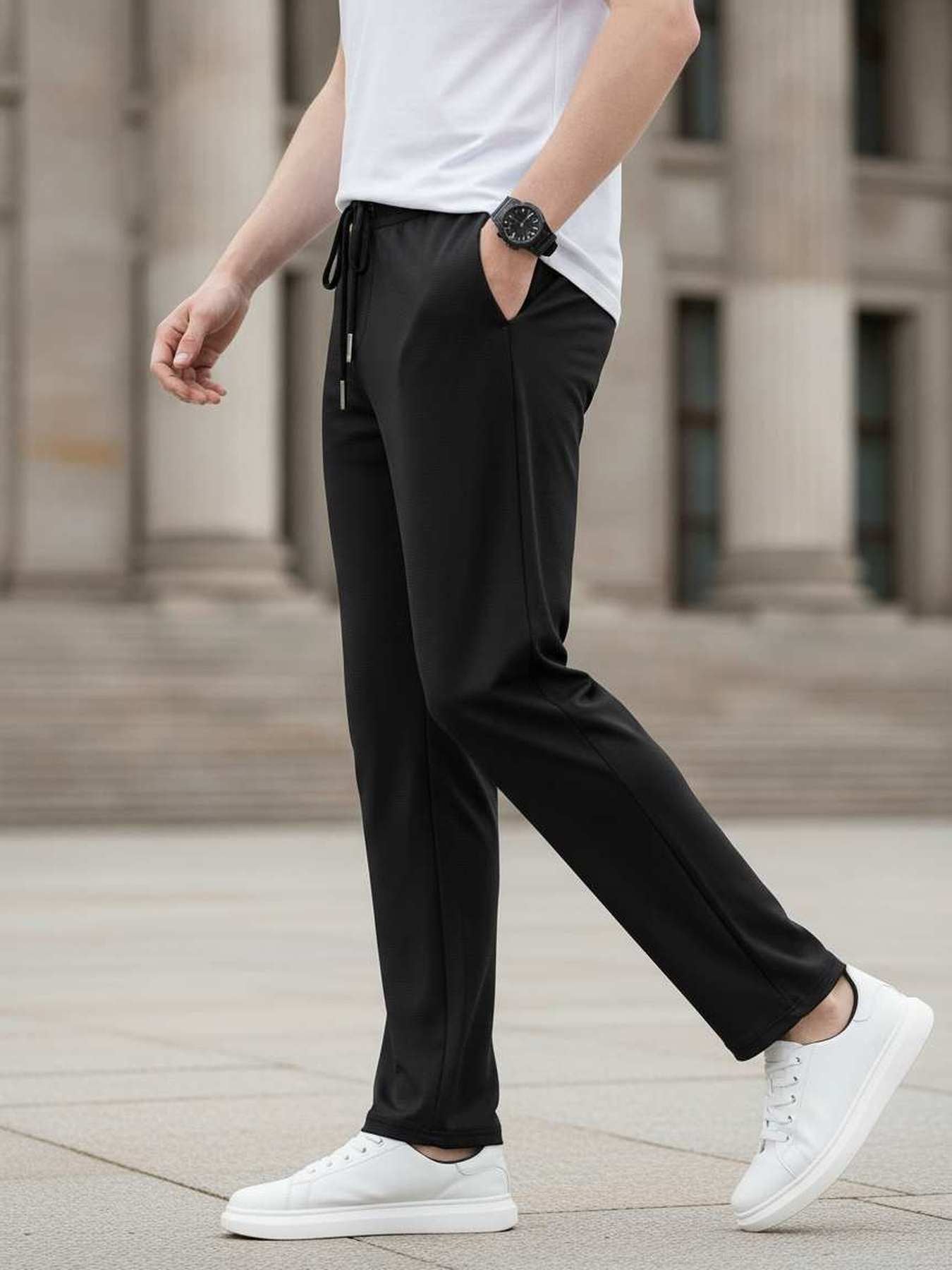 Stretchy Casual Pants