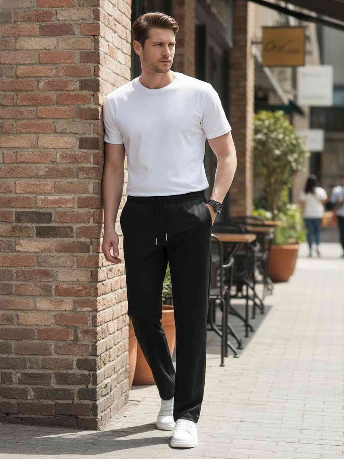 Trendy Casual Pants for Men - Stretchy & Anti-Wrinkle