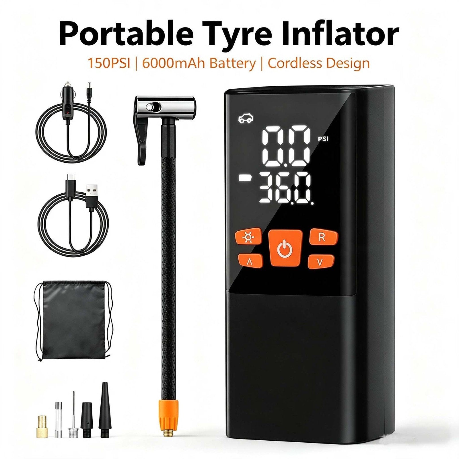Portable Tyre Inflator