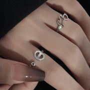 Tarnish Resistant Open Finger Ring