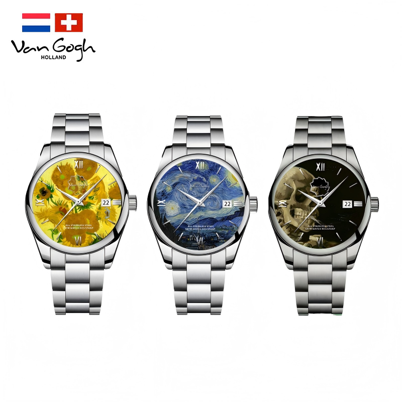 Stunning Quartz Wrist Watch with Starlight Glow