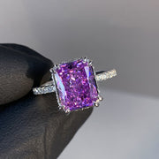 Lavender CZ Ring