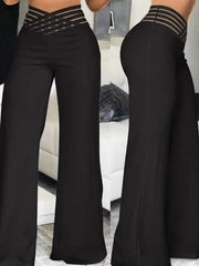 Elegant Flare Wide Leg Pants for Women