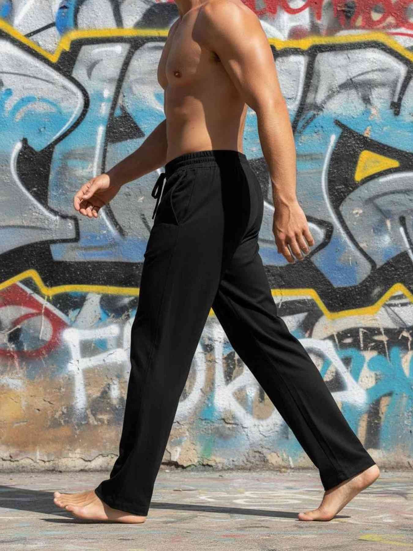 Men's Stretchy Casual Pants - Anti-Wrinkle & Comfortable