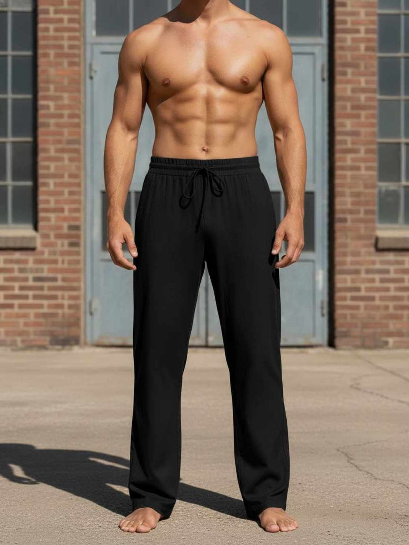 Men's Anti-Wrinkle Casual Pants for Comfortable Commutes