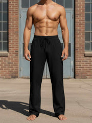 Men's Anti-Wrinkle Casual Pants for Comfortable Commutes