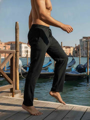 Men's Stretchy Casual Pants for Comfort & Style