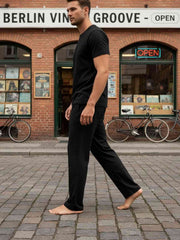 Men's Anti-Wrinkle Casual Pants with Stretchy Fit