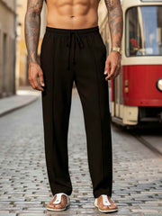 Men's Anti-Wrinkle Casual Pants with Stretchy Fit