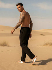 Men's Anti-Wrinkle Casual Pants for Comfortable Commutes